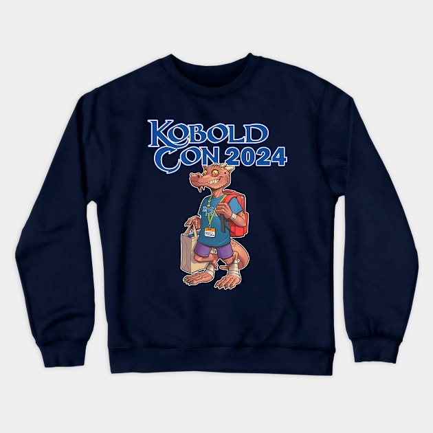 KoboldCon 2024 Front Only Crewneck Sweatshirt by 